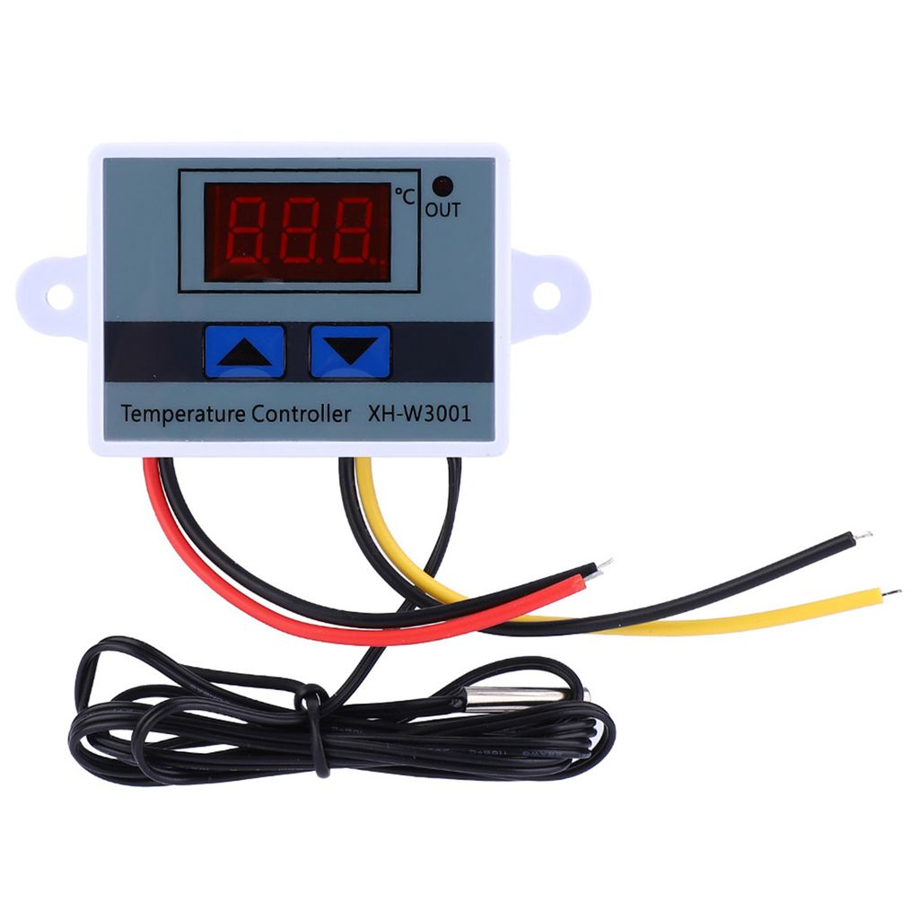 DC 12V 120W Digitaler Temperaturregler Thermostatschalter mit wasserdichtem Fühler
