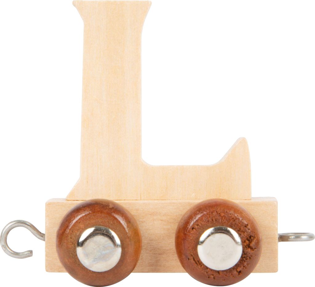 Train de lettres en bois L Image du produit 