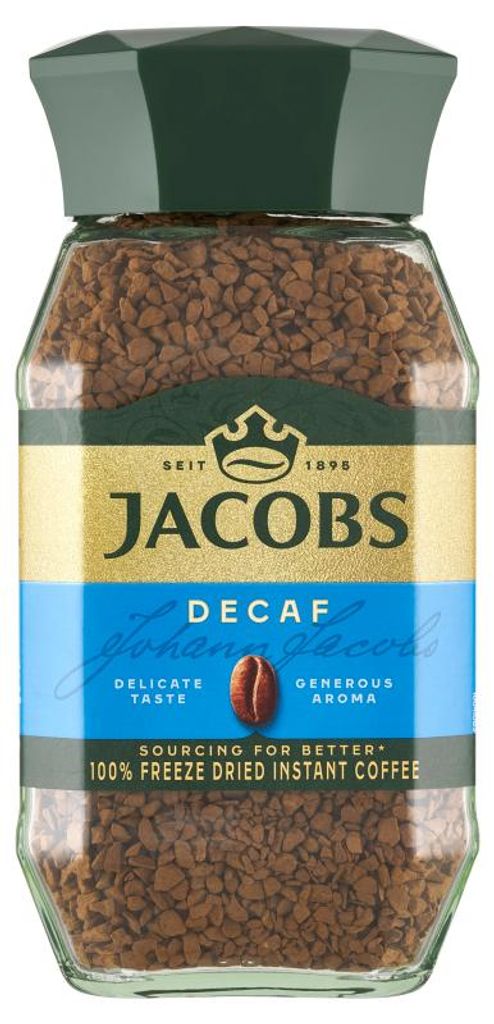 Jacobs Kronung Decaff Káva bez kofeínu, rozpustná, 100 g Obrázok produktu 