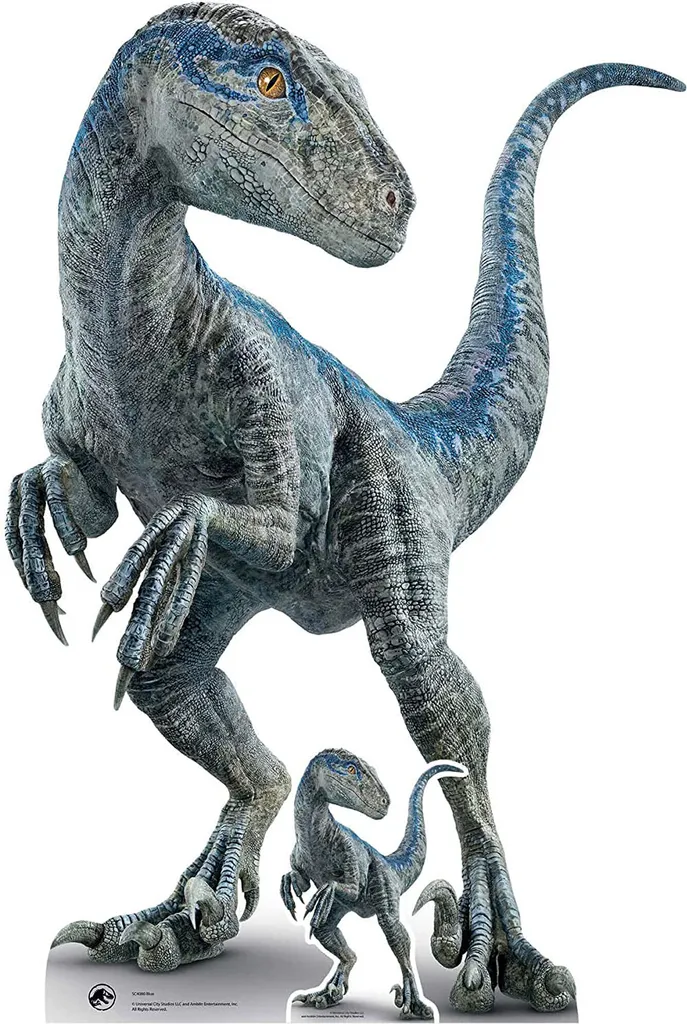 Figurine Blue Raptor Jurassic World pour Anniversaire et Décoration