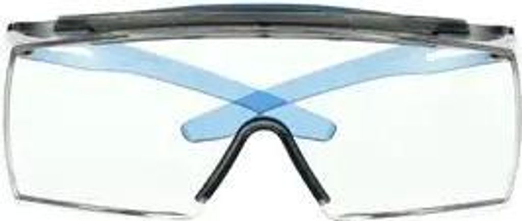 3M SecureFit 3700 - Sicherheitsbrille - Montagearbeit - Bau-/Renovierungsarbeiten - Schleifarbeiten - Beide Geschlechter - Blau - Transparent - Pol...