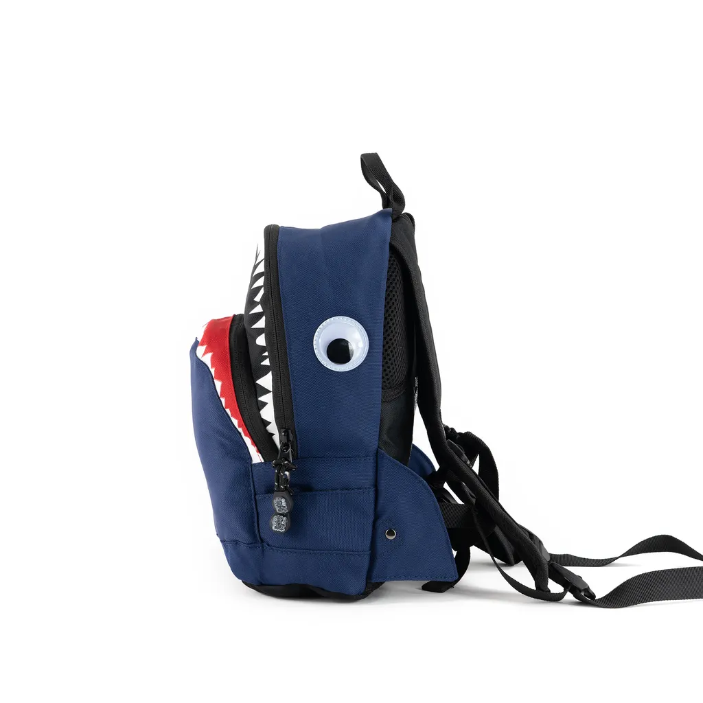 Pick & Pack Sac à Dos Shark Shape Backpack 7L Navy Bleu pour Enfant
