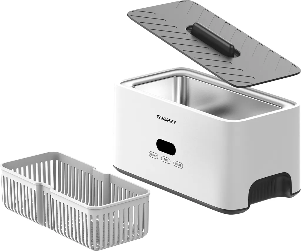SWAREY Nettoyeur à ultrasons 1000ml pour bijoux et montres étanches
