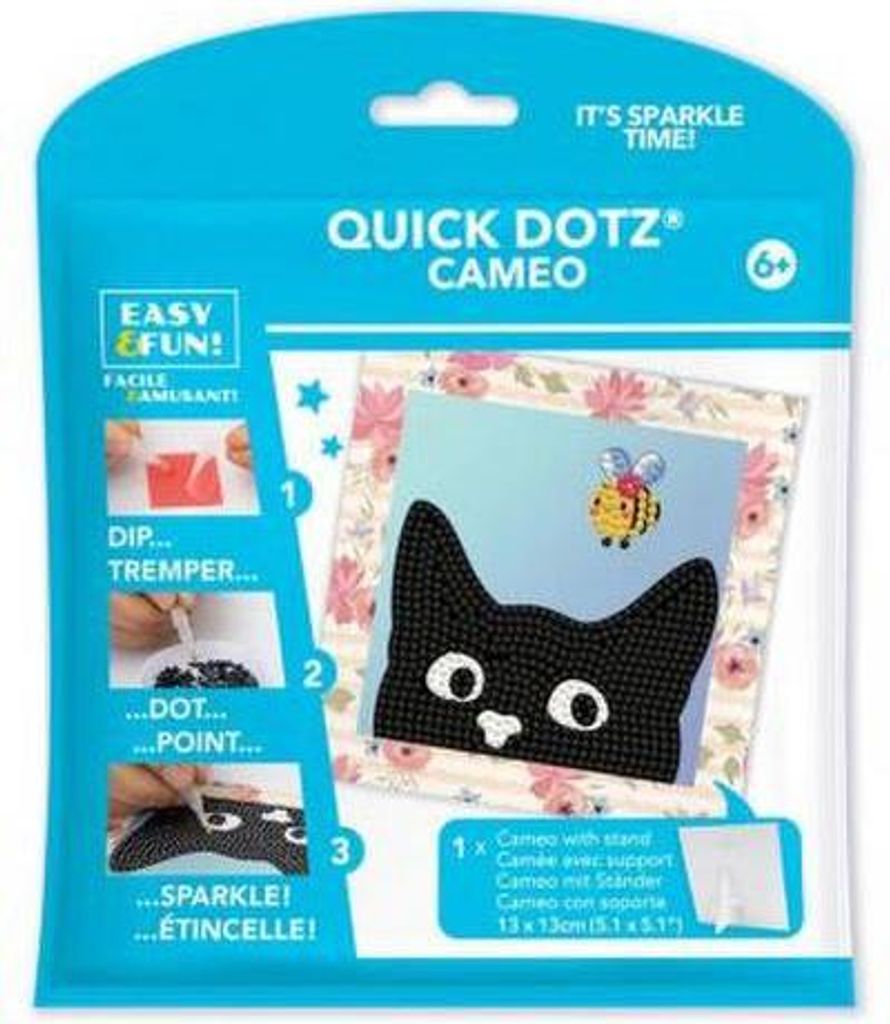 DOTZIES BY DIAMOND DOTZ - Diamond Painting Freche Katze