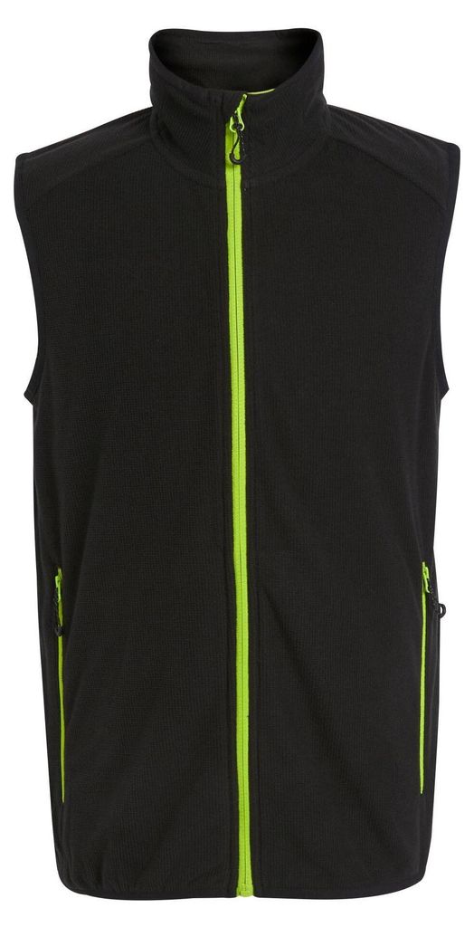 Regatta - "Navigate" Weste für Herren LT214 (M) (Schwarz/Limone)