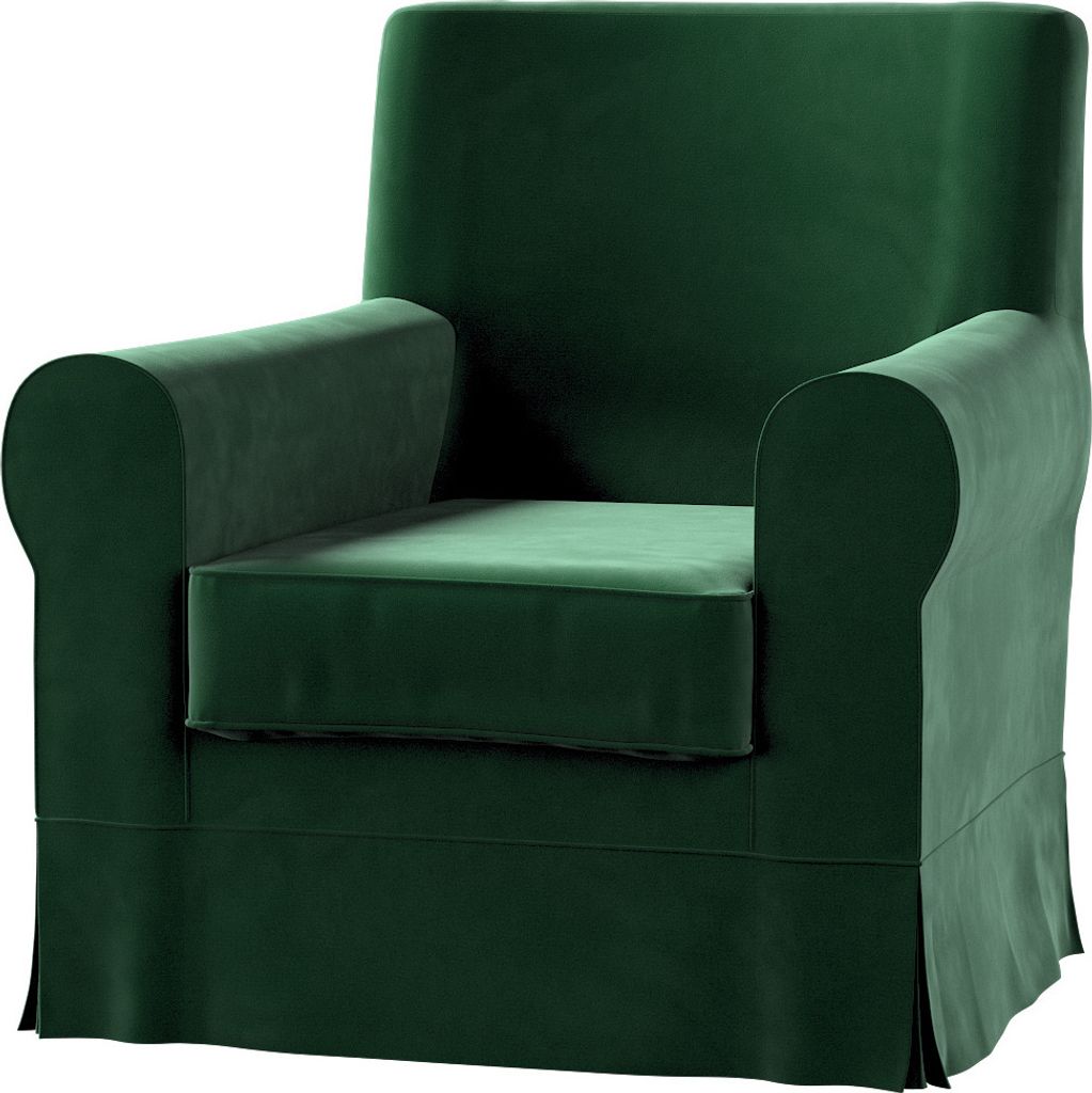 Dekoria Bezug für Ektorp Jennylund Sessel, grün, Sesselhusse für Ektorp Jennylund