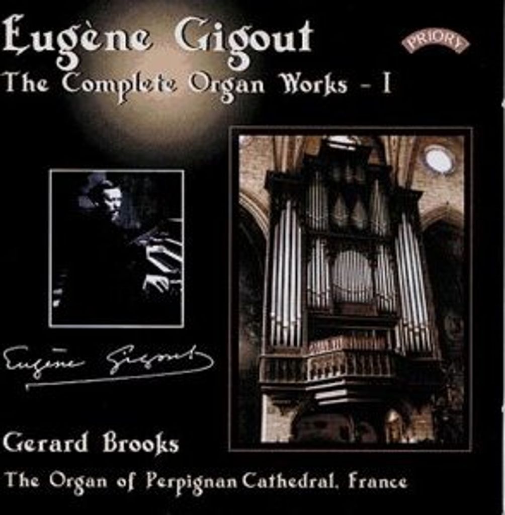 Gerard Brooks (Orgel der Kathedrale von Perpignan) - Eugene Gigout - Das gesamte Orgelwerk - 1 CD