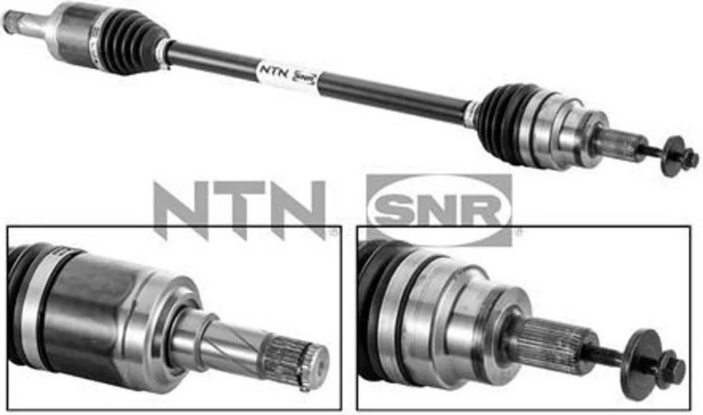 Arbre de transmission SNR DK65.003 renforcé pour essieu arrière XC90