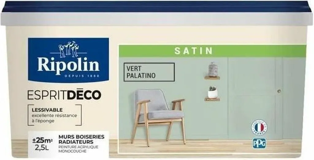 Apprêt Ripolin Vert Satiné : Masquer Ancienne Peinture Foncée