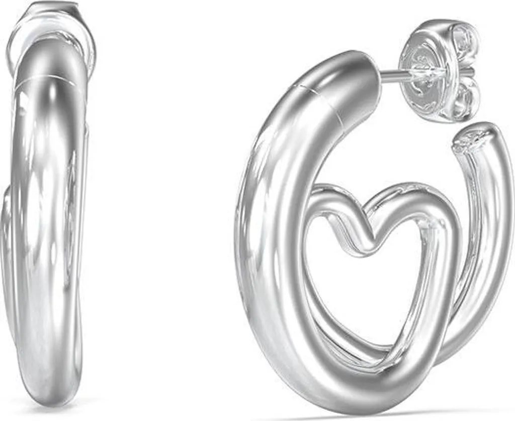 Regalo Donna: Orecchini Guess JUBE05529JWRHT-U Iconique Argento