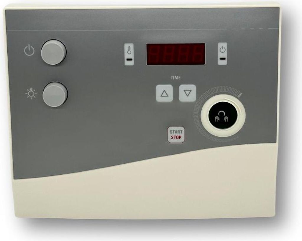 Harvia K4 NEXT Saunasteuerung mit digitaler Temperaturanzeige