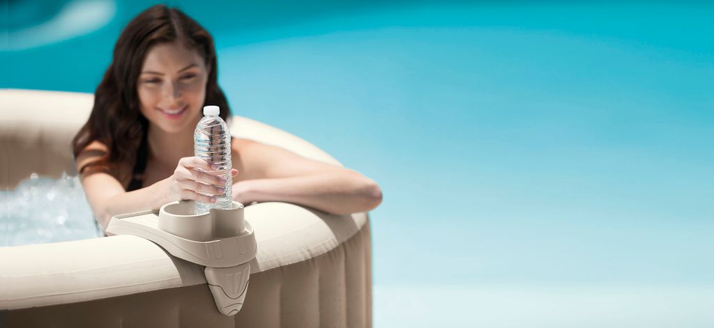 Intex Ablagetablett mit integriertem Getränkehalter für Produktbild 42
