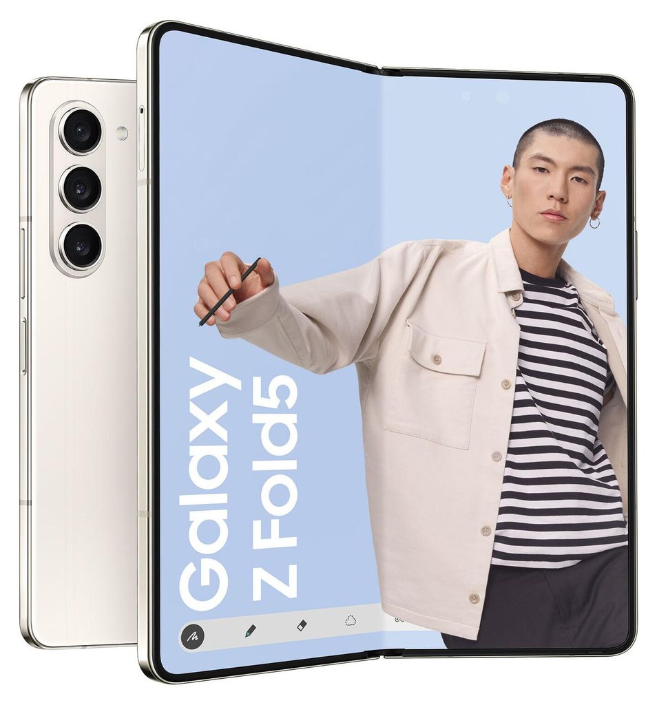 Galaxy Z Fold5 - Cream - 512 GB Produktbild 