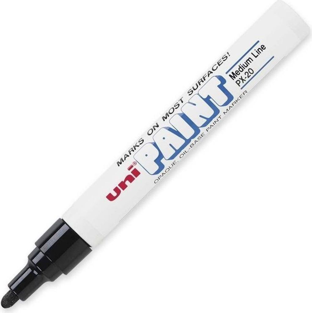 Mitsubishi Lackmarker UNI PAINT PX-20 schwarz Produktbild 