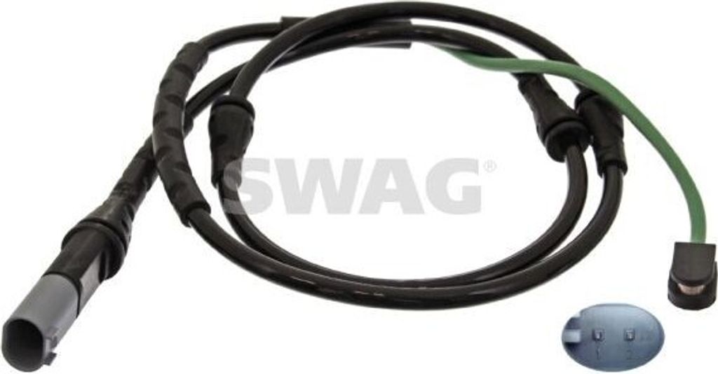 SWAG 20 10 4599 Warnkontakt Bremsbelagverschleiß 1020mm Vorne Links für BMW X5 (E70) X5 (F15, F85) X6 (E71, E72) X6 (F16, F86)