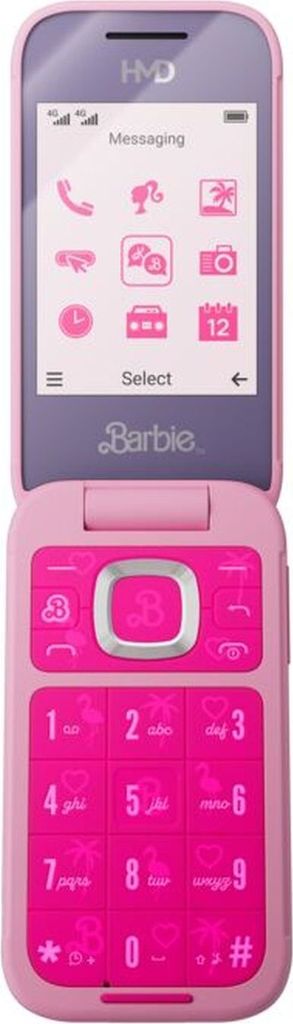 HMD Barbie Phone Power Pink Produktbild 