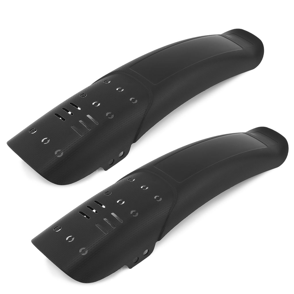 MidGard Fahrrad Schutzblech für Hinten oder Vorne E-Bike für 24-29 Zoll Fahrräder, MTB Mudguard mit 6 Kabelbinder 2 Stück