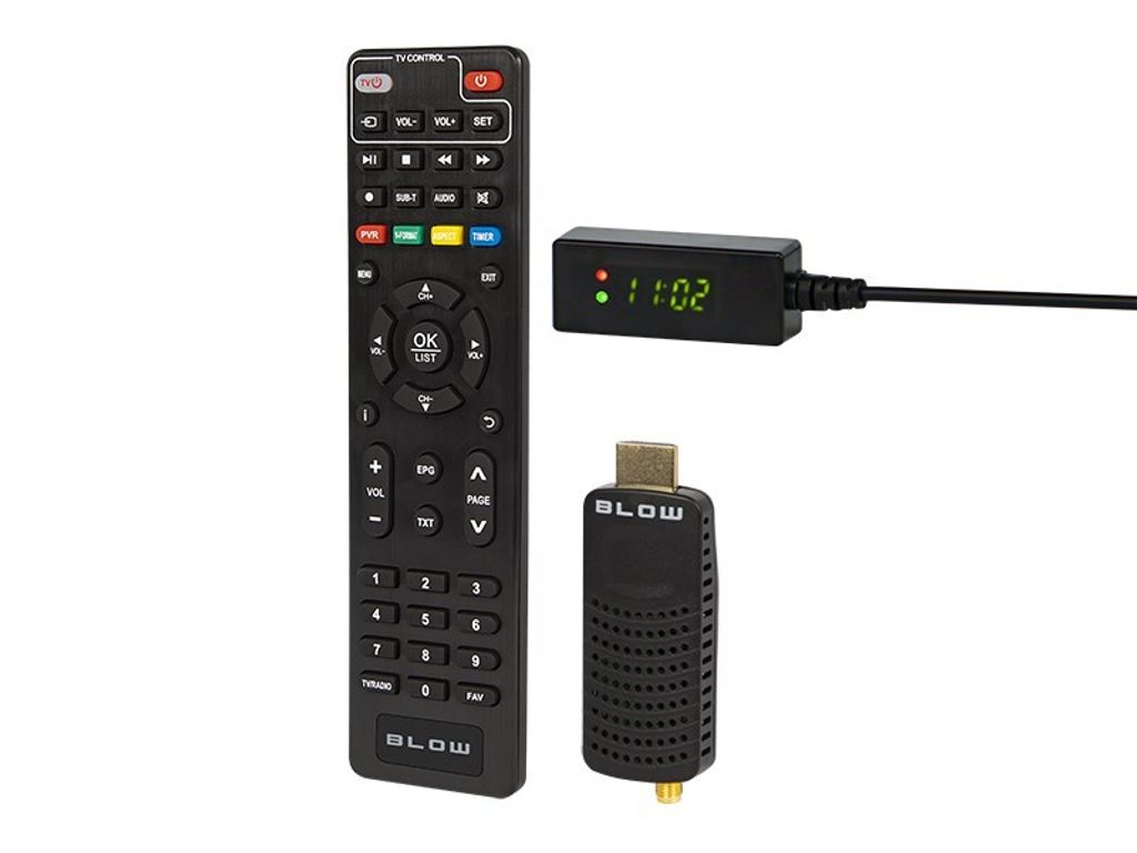 Sintonizzatore DVB-T2 BLOW 7000FHD MINI H.265 Immagine del prodotto 