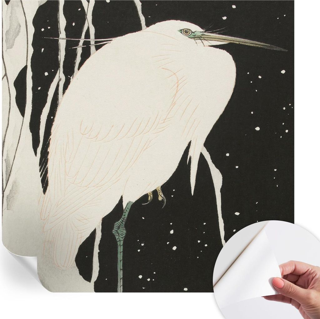 Selbstklebende Wandtapete - Dekorative Tapete für Wohnzimmer - Klebefolie für Wandbilder - Tapetenfolie für Wanddekoration - 250x250 cm - Winter...