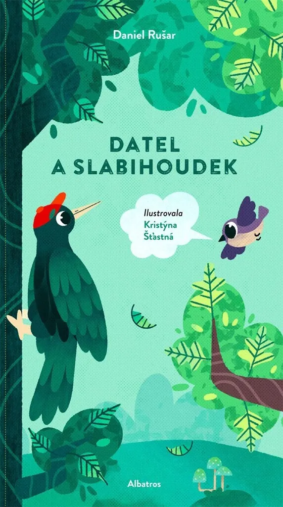 Datel a Slabihoudek Daniel Rušar livre de chevet pour enfant soir