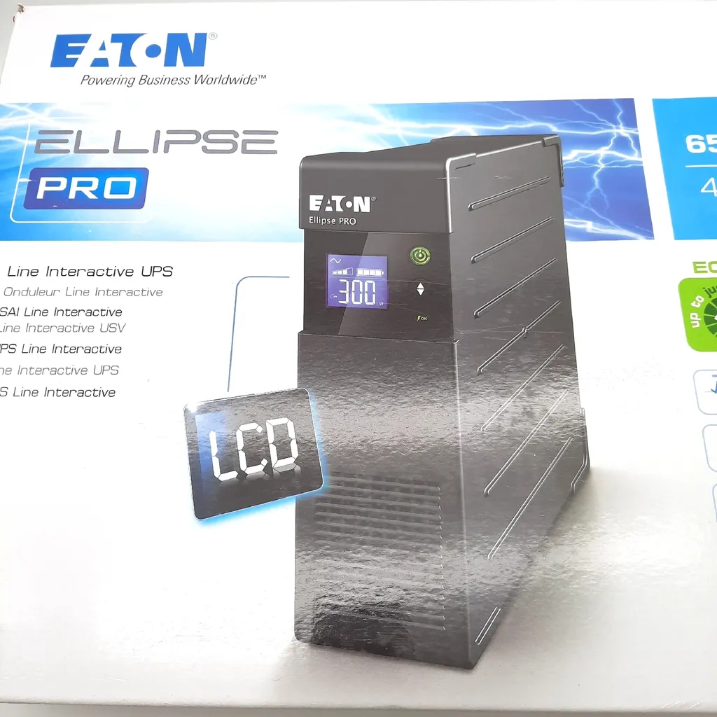 Eaton Onduleur Line Interactive 650VA - Ellipse PRO ELP650DIN - USB - 20