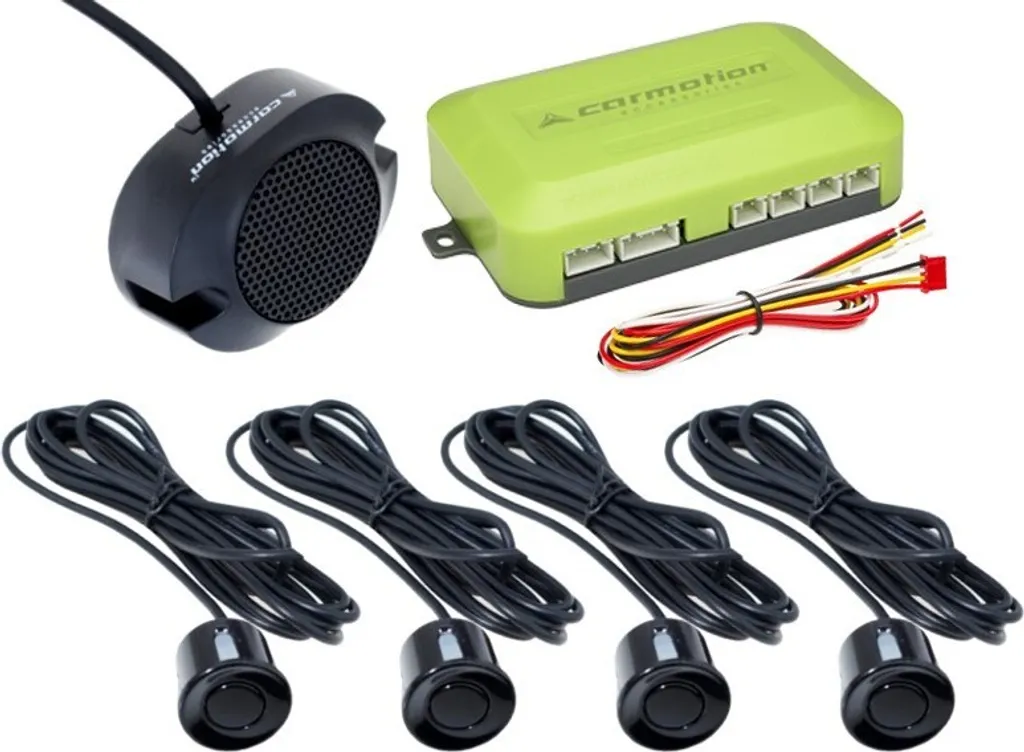 Sensori Parcheggio Universali Neri con Speaker - Qualità Italiana