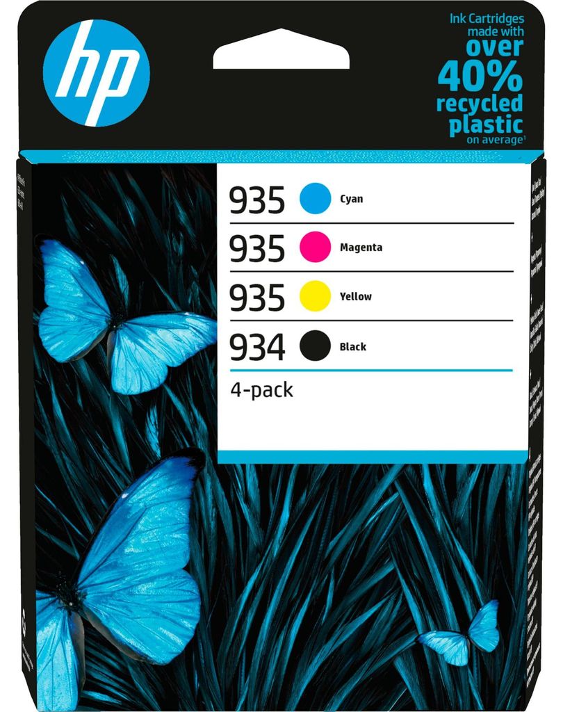 HP 6ZC72AE 4-Pack BK/C/M/Y No. 934 und 935 Produktbild 