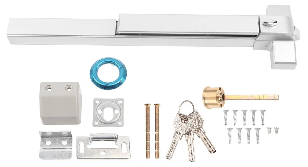 Barre anti-panique 65 cm en acier inox 304 pour issue de secours pro