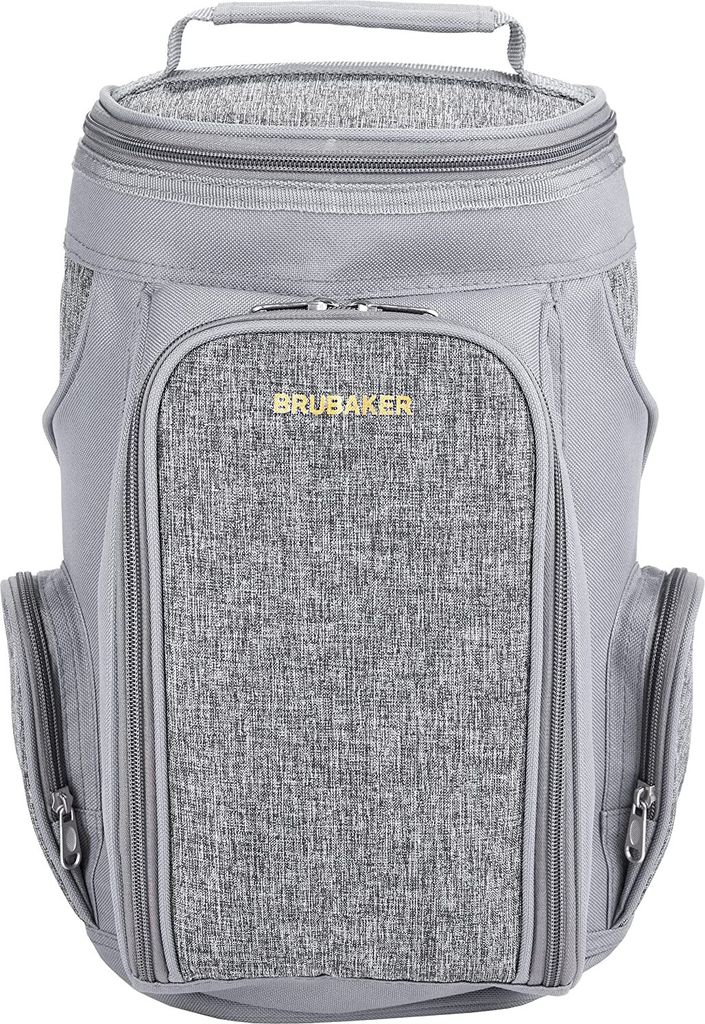 BRUBAKER Kühltasche für 2 Flaschen Wein und Champagner bis Produktbild 