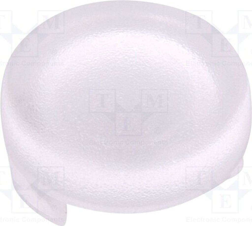 10x Linse für LED transparent 5mm UL94V-2 FIX-LC5-7 Linsen Mat: rund