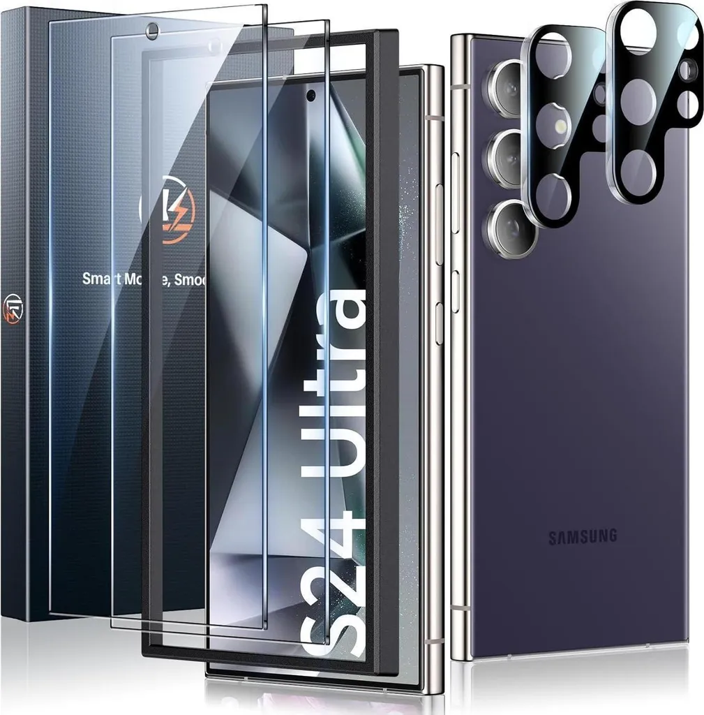 Verre Blindé 9H Samsung Galaxy S24 Ultra LK Protection Caméra Incluse