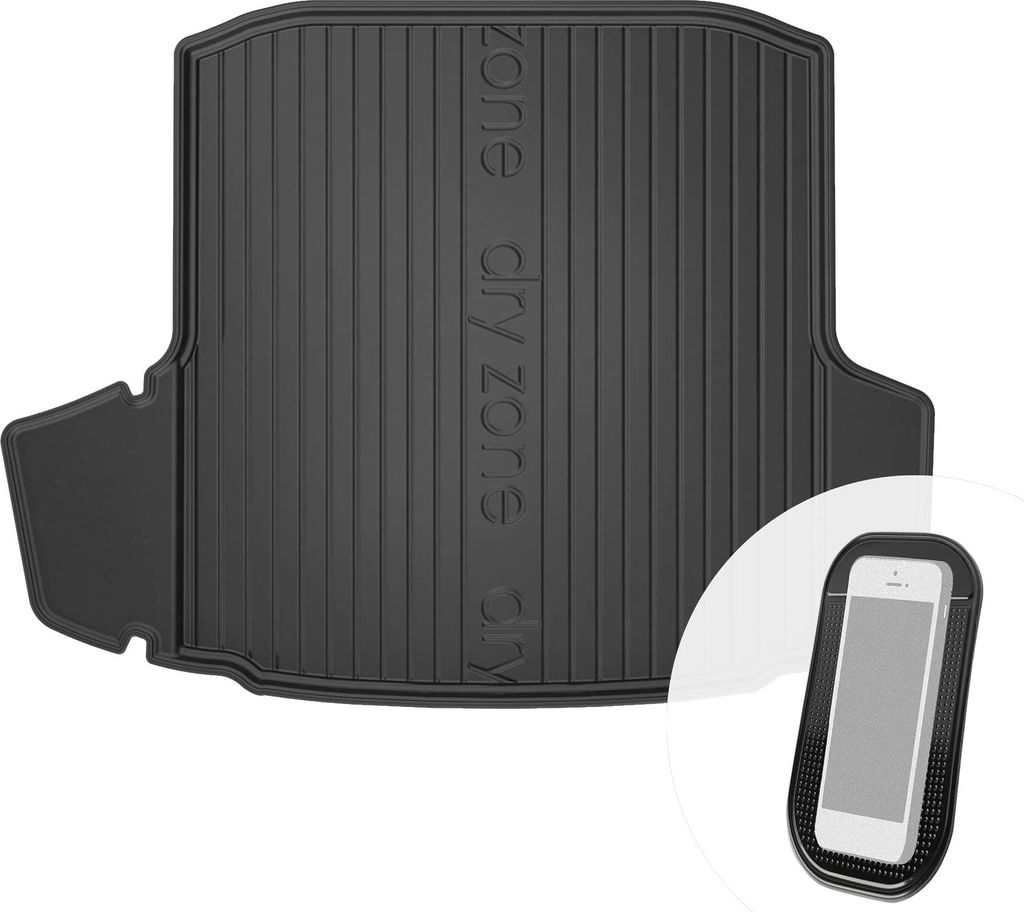 Gummi Kofferraumwanne Kofferraummatte passend für Skoda Octavia III FL ab 2018
