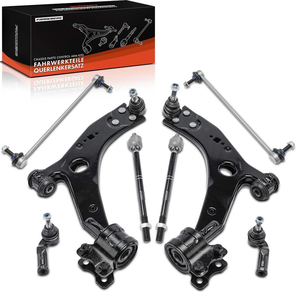 Frankberg 1x Querlenker Satz Vorderachse für Ford Focus II Cabriolet Kasten/Kombi Stufenheck Turnier 1.4L 1.6L 2004-2012