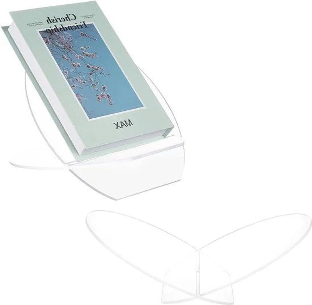 Support de lecture polyvalent en plexiglas - Chevalet pour livre de cuisine