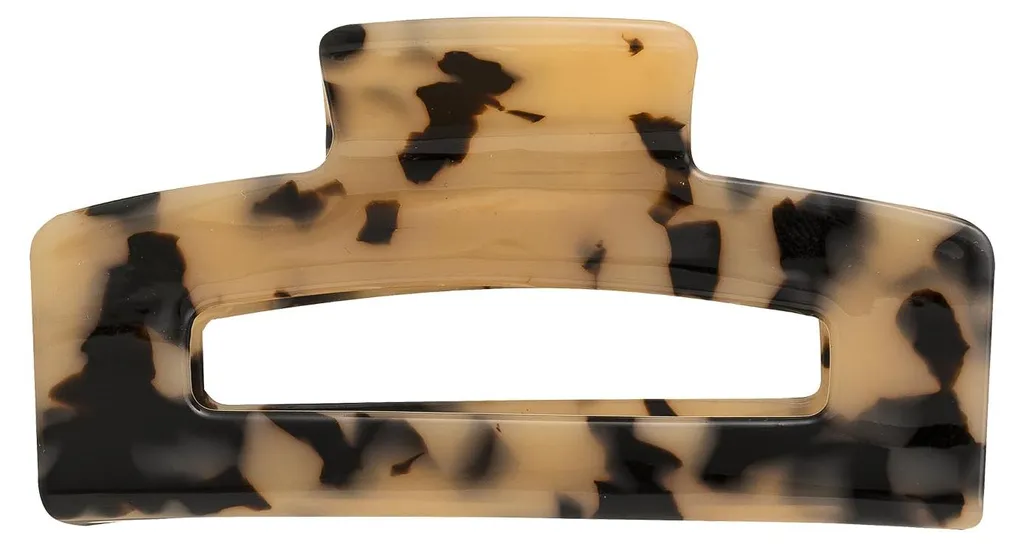 Pince barrette marbre 9 cm - Ne glisse pas - Confort pour tous cheveux