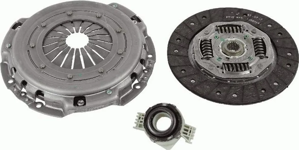 Kit embrayage haute durabilité SACHS 3000 951 278 - Qualité Origine OE