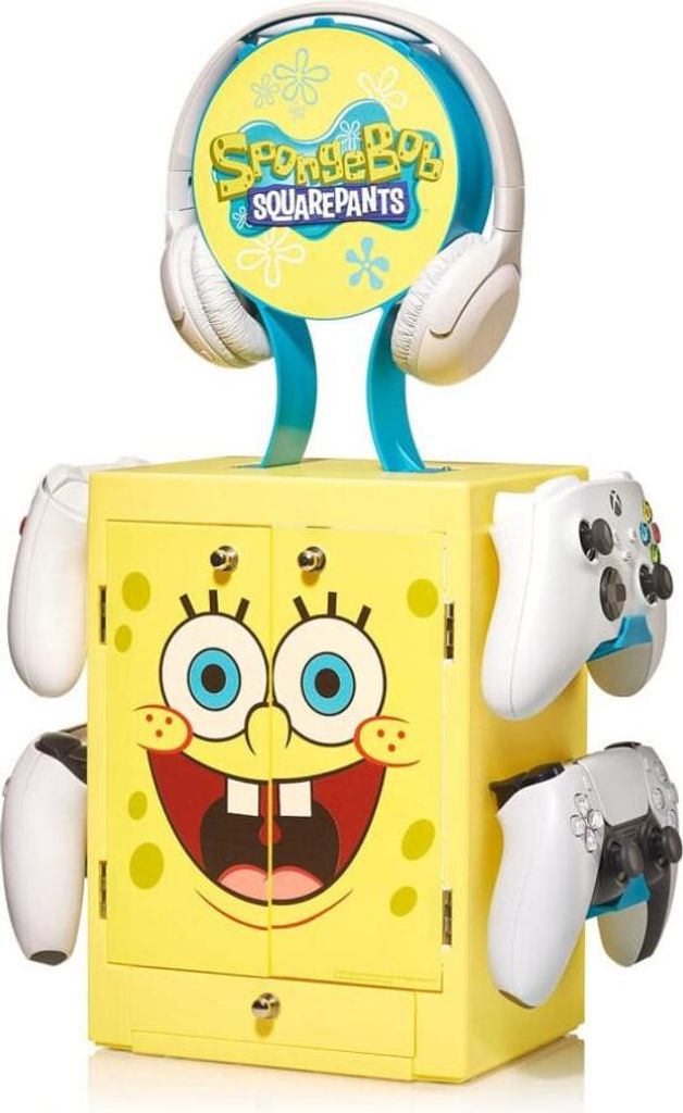 Numskull Gaming Locker Zubehör Ständer- Spongebob Schwamm. Immagine del prodotto 