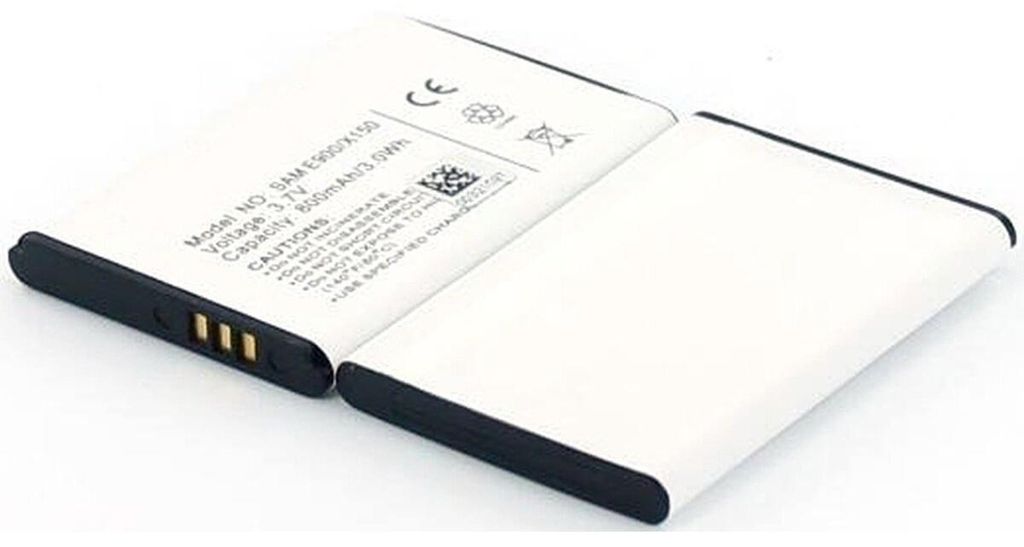 Akku für Samsung GT-E1270 Li-Ion 3,7 Volt 800 mAh schwarz. Produktbild 