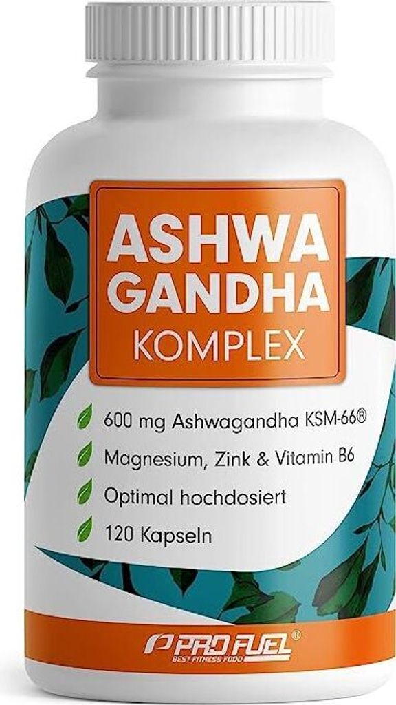 ProFuel Ashwagandha Komplex | KSM-66® | 120 Kapseln