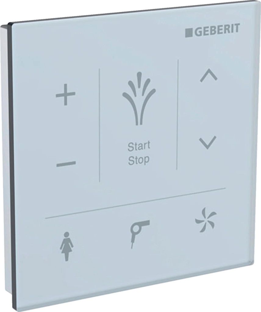 Geberit Wandbedienpanel, zu Geberit AquaClean Mera und AquaClean Tuma, 147.038.SI.1