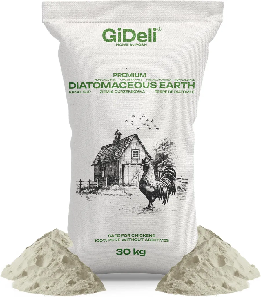 OFFERTA 30kg Terra di Diatomee GiDeli: Elimina l'Acaro Rosso ORA!