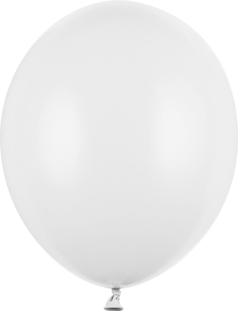10 Stk. Luftballon Ø30cm "Uni Metallic" | Weiß Produktbild 