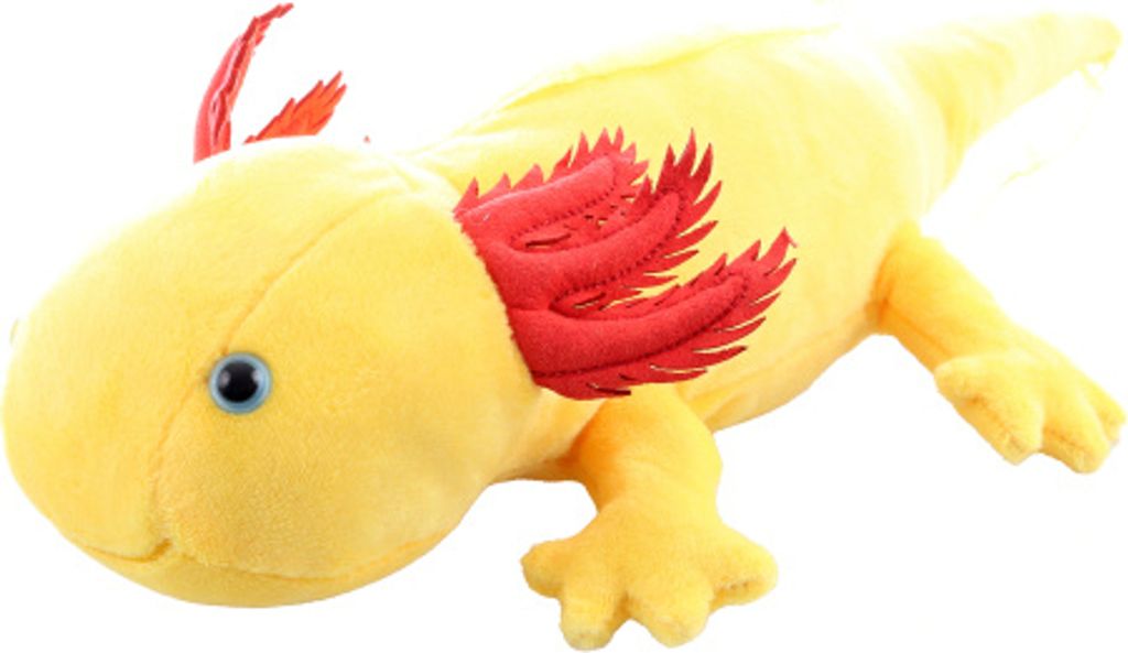 Pluszowy Axolotl żółty 32 cm ECO-FRIENDLY Zdjęcie produktu 