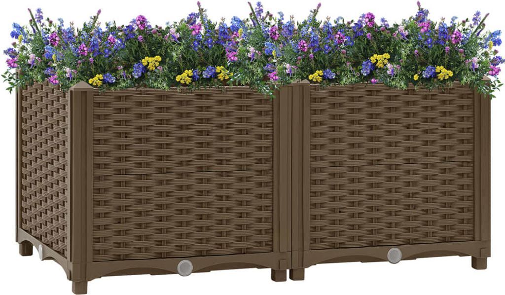 Donica Do Podniesionej Rabaty, 80X40X38 Cm, Polipropylen Zdjęcie produktu 