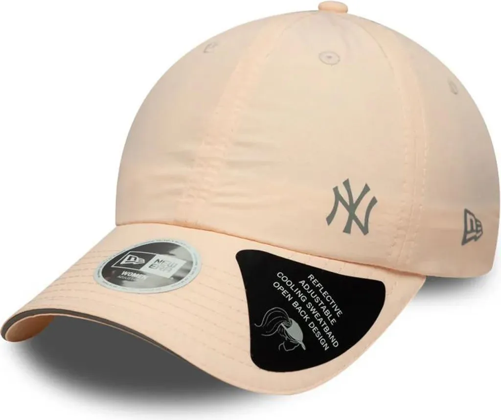 Cappello New Era Flawless Open Back New York Yankees Beige,Rosa Uomo Beige,Rosa Taglia Unica
