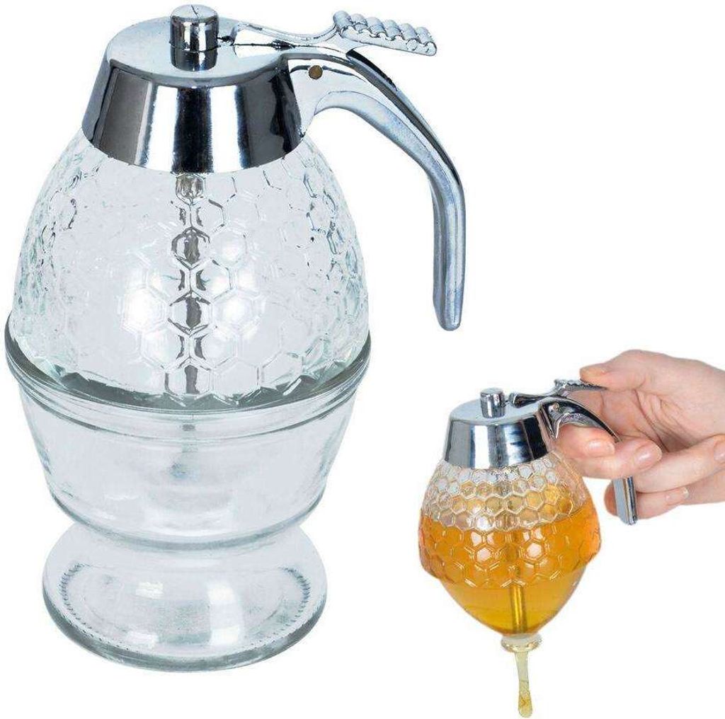ORION Distributeur en verre Distributeur de sirop de miel Image du produit 