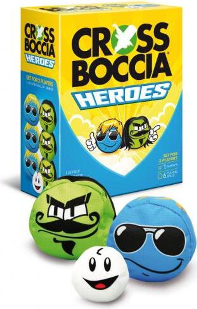 Schildkröt - Funsport CROSSBOCCIA-DOUBLE-PACK HEROES, Produktbild 