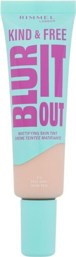 Rimmel London Kind & Free Blur It Out Mattierende Hauttö nung 010 Rose Elfenbein