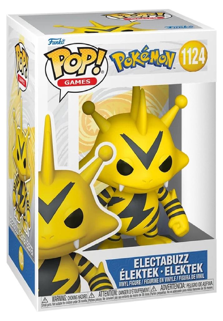 FUNKO POP! Vinyl Figur Games Pokemon Electabuzz Elektek Produktbild 