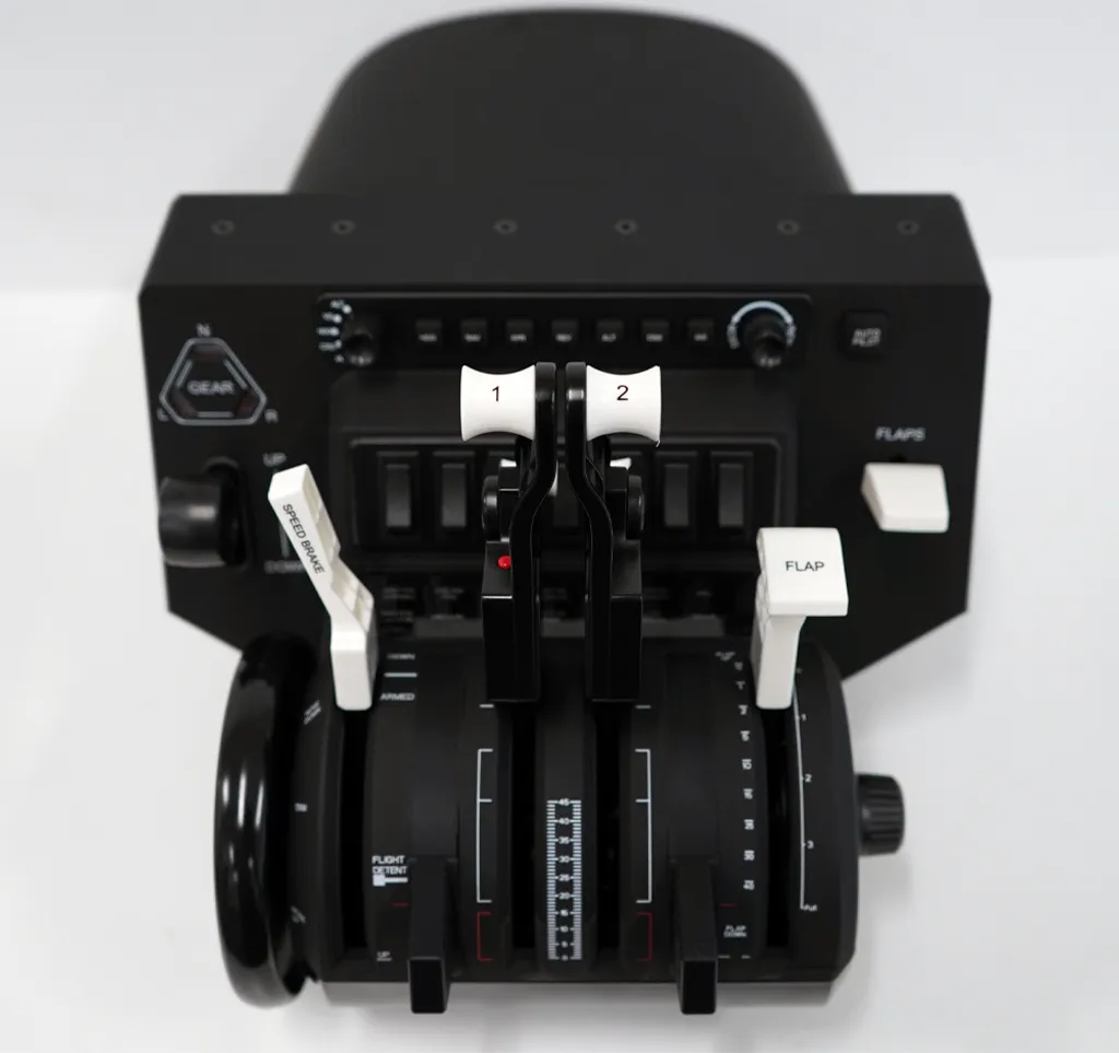 Bravo Throttle Quadrant Honeycomb Levier de Poussée Multi-Moteurs Multi-Axes - 18
